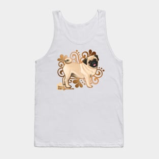 Fawn Pug Tank Top